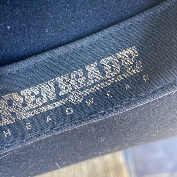 Renegade Headwear Packable Black Lite Felt Wool Hat - Picture 7 of 11